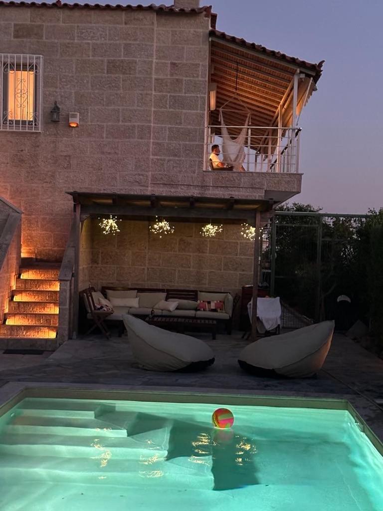 Villa Agia Marina 5M Walk To The Beach With Private Pool Ngoại thất bức ảnh