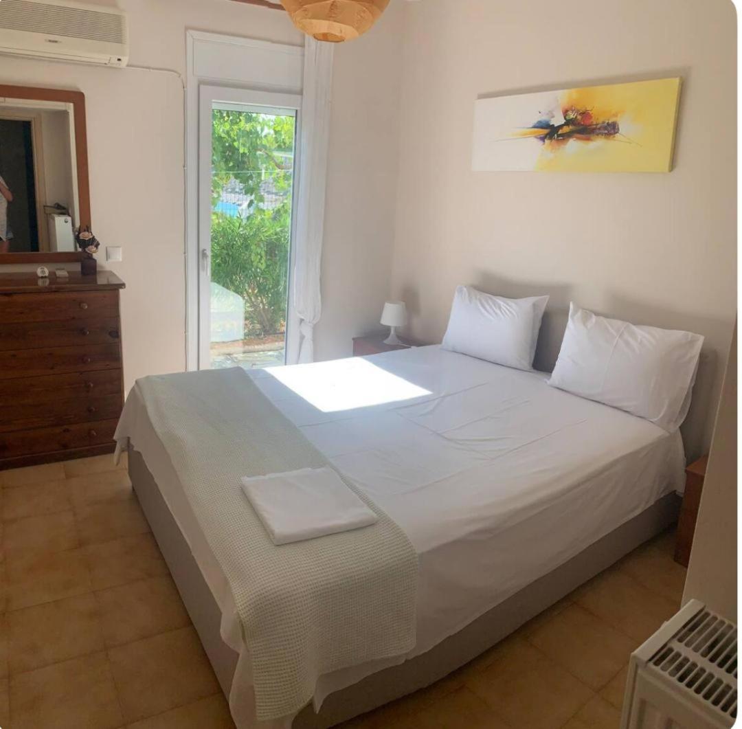 Villa Agia Marina 5M Walk To The Beach With Private Pool Ngoại thất bức ảnh
